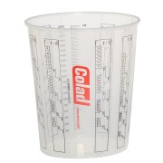 Colad bedrukte mengbekers 2300 ml per 300 stuks in kartonnen doos