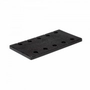 Hamach Rubber schuurzool ZONDER KLITTENBAND 115 x 225mm voor Hamach VH 77 V en RUPES SSPF vlakschuurmachine