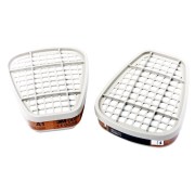 3M 06911 Actief koolfilter A1 per 2 stuks voor 3M 6000 en 7000 (waaronder 7501, 7502, 7503) masker - UIT VOORRAAD LEVERBAAR