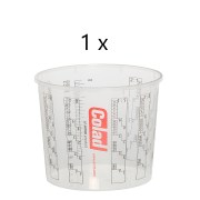 Colad bedrukte mengbeker 1400 ml per stuk