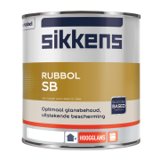 Sikkens Rubbol SB 4-seizoenen hoogglanslak voor buiten 1000 ml / 2500 ml