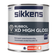 Sikkens Rubbol XD HIGH GLOSS hoogglanslak voor buiten 1000 ml / 2500 ml