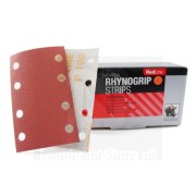 Indasa Rhynogrip RED Line klittenband Strips 81x133mm voor RTS 400 en LE 71/21 met 8 gaten 50 stuks