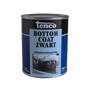 Touwen Tenco Bottomcoat Zwart voor bescherming van objecten onder water