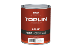 TOPLIN #1530 AFLAK HOOGGLANS standverf op lijnoliebasis (voorheen Aquamarijn Toplin Aflak glans)