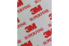 3M 50885N SOFT BACK SCHUURVELLEN GRIJS 115X140mm SUPERFINE per 20 vel