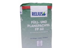 RELIUS Fullspachtel und Planspachtel FP 60 Gladstrijk en vulmiddel voor binnen 5kg