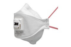 3M 09332+ Auro fijnstofmaskers met uitademventiel Klasse FFP3 met elastieken achter het hoofd - per doos van 10 stuks - PROMO 2 + 2 GRATIS