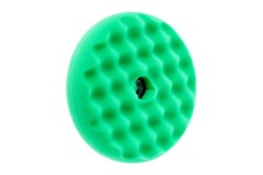 3M 50962 Quick Connect dubbelzijdige Poets Wafelpad - Groen 150 mm