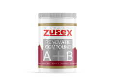 Zusex 2-comp 300-minuten 1-20cm renovatie-compound voor hout, beton, steenachtige ondergronden en metaal IN TWEE POTJES IN EEN POT set a 600ml