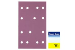 SIA Blue Line 1950 Siaspeed Rechthoek 81x133 schuurpapier Sheet met 14 gaten 50 stuks - PROMO 5=6