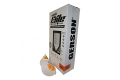 Gerson Elite verfzeefjes Aqua Clearcoat NYLON medium 260 µ oranje filtertip per zak van 125 stuks