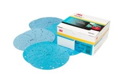 3M 51120 Hookit Blue Coat Abrasive discs 325U 150 mm 15 gaten P500 per 100 schijven