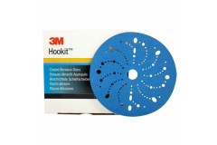 3M 51382 Hookit Blue Coat LD567A Abrasive discs 325U 150 mm multihole P500 per 100 schijven