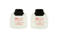 3M D3135 stoffilter P3 R per 2 stuks voor 3M Secure Click Herbruikbaar los halfgelaatsmasker