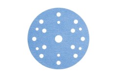 3M 51147 Hookit Blue Coat Abrasive discs 325U 150 mm 15 gaten P180 per 100 schijven