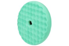 3M 50874 Quick Connect dubbelzijdige Poets Wafelpad - Groen 216mm