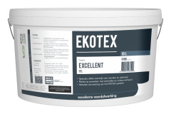 Ekotex Excellent fixeer gel spatvrije kant-en-klare rolbare en verspuitbare voorstrijk in gelvorm voor wanden binnen en buiten en plafonds per 5 of 10 liter