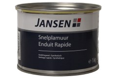 Jansen SNELPLAMUUR (voorheen Ahrweitex Schnellspachtel) per blik - ORIGINELE JANSEN SNELPLAMUUR