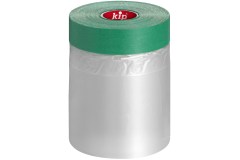 Kip 3377 WASHI-TEC Goldkrepp Extra Strong Masker Maskeerfolie met Washi tape groen extra sterk voor de stucadoor