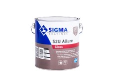Sigma S2U Allure Gloss hoogglanslak voor buiten fabriekswit White/base Wn of lichte kleur per 2,5 liter