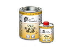 Airo Epoxi Universal-grund vullende waterdichte 2K primer voor restauratie op kaal metaal zoals RVS en aluminium 3:1 per 1 liter set incl. verharder