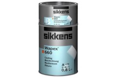 Sikkens WAPEX 660 watergedragen twee-componenten vloercoating voor beton- en cementgebonden vloeren zowel binnen als buiten