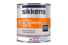 Sikkens Rubbol BL REZISTO SATIN huidvetvaste watergedragen zijdeglanslak zeer geschikt als traplak 1000 ml / 2500 ml