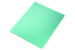 SIA 7979 siasponge flat SOFT BACK SCHUURVELLEN 115  X 140mm type SUPERFINE 500-600 groen per 20 vel - PROMO 5=6