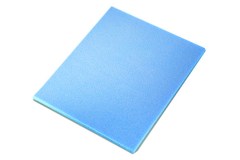 SIA 7979 siasponge flat SOFT BACK SCHUURVELLEN 115  X 140mm type ULTRAFINE 800-1000 blauw per 20 vel - PROMO 5=6