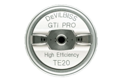 DeVilbiss Luchtkap met ring TE30 tbv PRO-Lite persvoeding