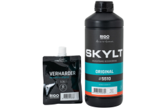 RIGOSTEP SKYLT 2K Ultramat Lak Original voor blanke eiken en andere lichte houtsoorten set inclusief verharder #5510 set van 1000ml of 4000ml