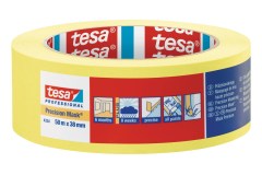 tesa 4334 Precision Mask hoogwaardige washi maskeringstape voor precieze en vlakke verfranden 50mm per 24 rollen