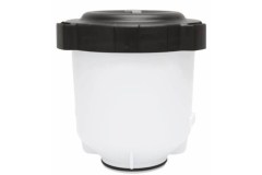 Graco 18H079 Vulbeker 1 liter solvent en water-resistant cup voor Quickshot inclusief deksel en ring