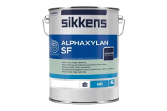 Sikkens Alphaxylan SF kalkmatte binnenmuurverf voor ruimtes waar het vochtig wordt van buiten uit zoals kelders per 10 liter lichte kleur uit wit