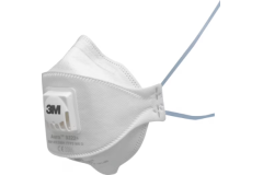 3M 9322+ Aura Stofmasker FFP2 met ventiel 9322+ per stuk