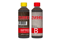 Zusex 2-componenten Impregneer OV voor kantafdichting en kops hout 500ml set - NIEUWSTE VERPAKKING