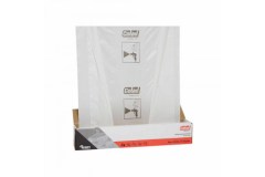 Colad overspuitbare statische HD-PE witte folie 400 cm breed