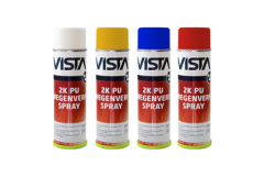 Vista 2K PU spuitbus wegenverf  spray voor lijnmarkering 500ml - aantrekkelijke staffelprijzen