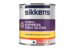 Sikkens Rubbol EXPRESS HIGH GLOSS sneldrogende hoogglanslak 1000 ml / 2500 ml