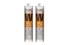 Polyfilla PRO W350 2K epoxy-vrije 30 minuten 0-1cm Sneldrogende houtreparatiepasta per 600 ml set (opvolger van Sikkens WR Fast)