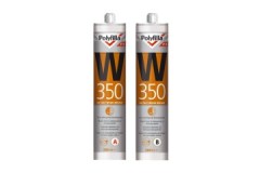 Polyfilla PRO W350 2K epoxy-vrije 30 minuten 0-1cm Sneldrogende houtreparatiepasta per 600 ml set (opvolger van Sikkens WR Fast)