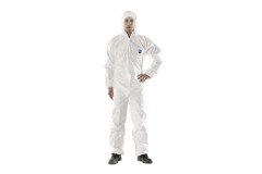 Dupont TYVEK CHF5 Classic Xpert / 500 Xpert papieren cat. III overall met capuchon per stuk - UIT VOORRAAD LEVERBAAR