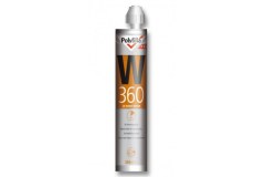 Polyfilla PRO W360 2K epoxy-vrije 120 minuten 5mm-2cm Houtreparatiepasta 2-in-1-koker van 250ml (opvolger van Sikkens WR-T)