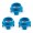Graco Handheld Filter 100 mesh blauw per 3 stuks