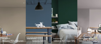 Sikkens muurverf assortment
