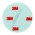 3M 50499 PERFECT-IT III GROEN WAFELPAD COMPOUNDING 75mm per 4 stuks