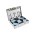 Festool Granat StickFix schuurstroken rechthoek in Systainer3 Granat SYS-STF 80X133 GR-Set