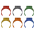 Codeerringen en Color Identification Charts set voor Colad pompvloeistofspuit - KEUZE UIT 3 GENERATIES
