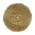 RUPES klittenband wollen pad 160 mm FINE (geel) voor RUPES LHR21 poetsmachine - NIEUWSTE GENERATIE (opvolger van 9.BW180M)